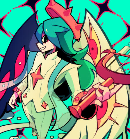 Artfight Drawing (Oc by @IonicIsaac on twitter)